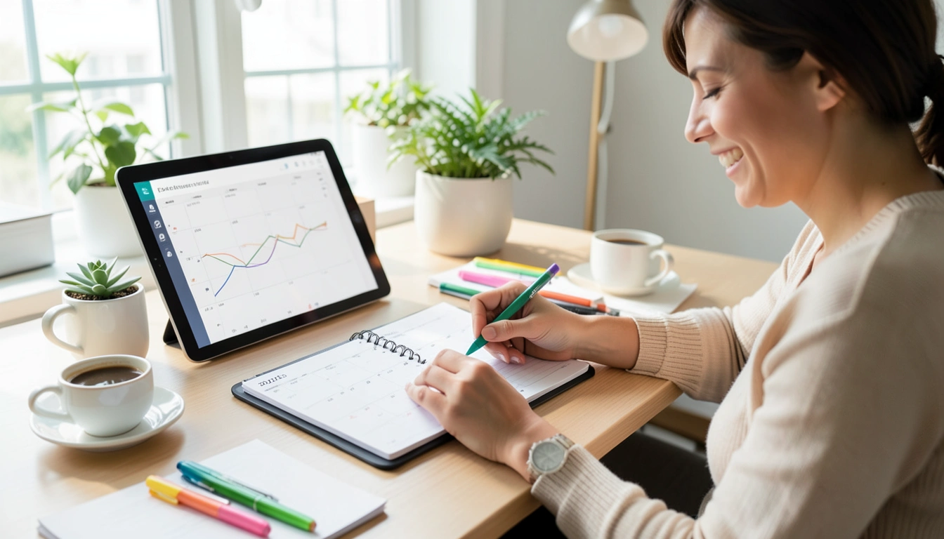 나에게 딱 맞는 먼슬리 플래너 고르기: 만년형 vs. 날짜형 & 아날로그 vs. 디지털